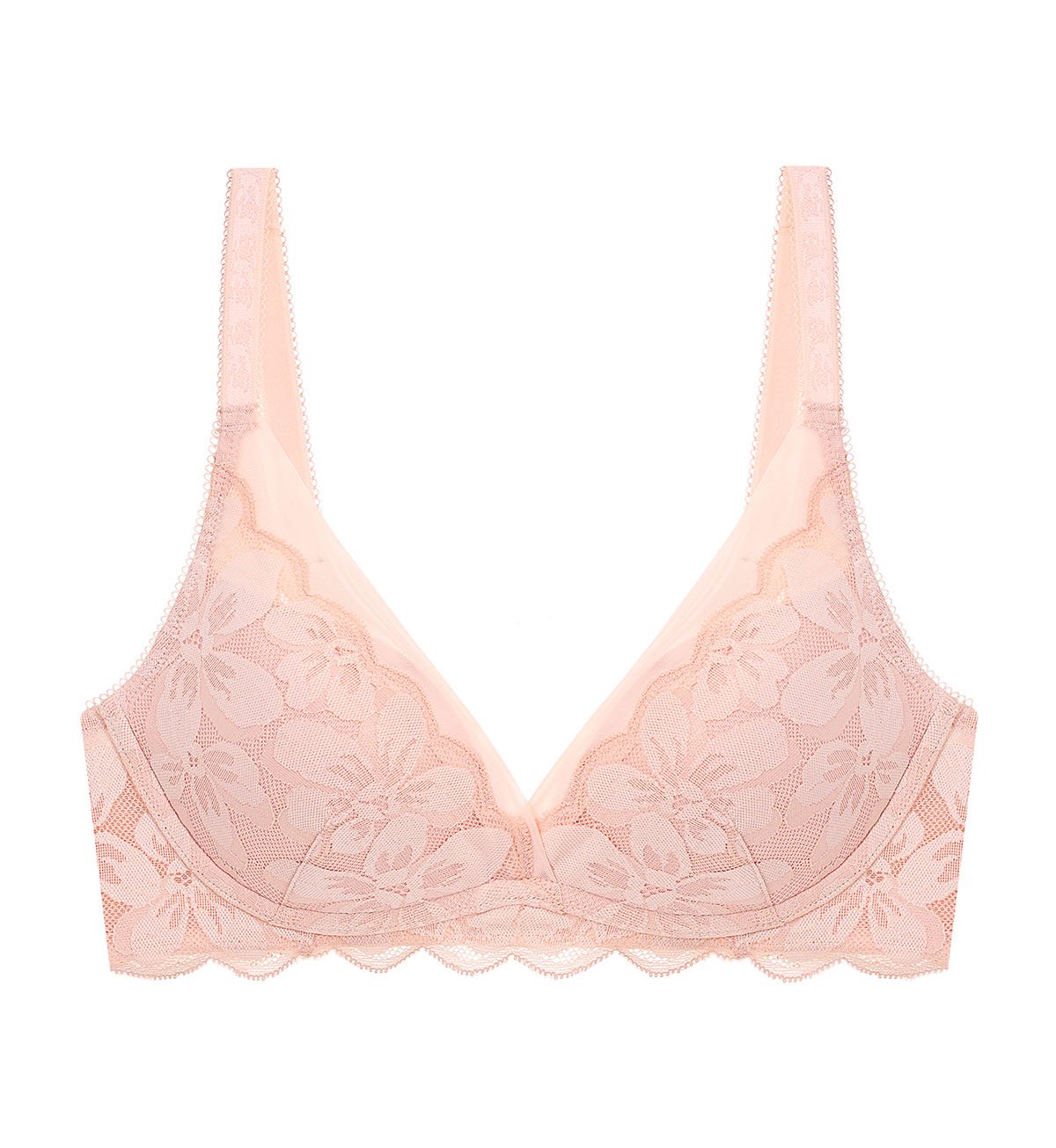 新品未使用　Mivera& ORIENTAL BLOSSOM BRA Aqua-Moon-Flower-Non-Wired-