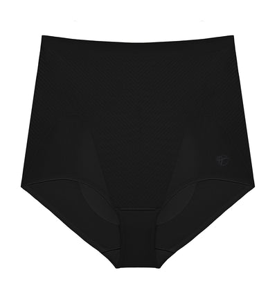 Body Make Up Illusion Curve Panty - BLACK
