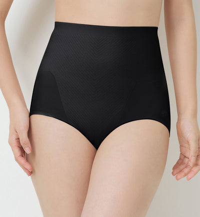 Body Make Up Illusion Curve Panty - BLACK