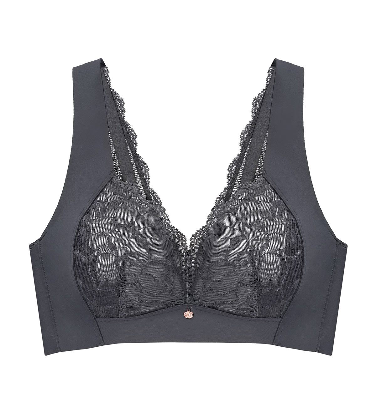 Non-wired Bras, Florale, Florale Mudan Non-Wired Padded Visual Minimizing  Bra
