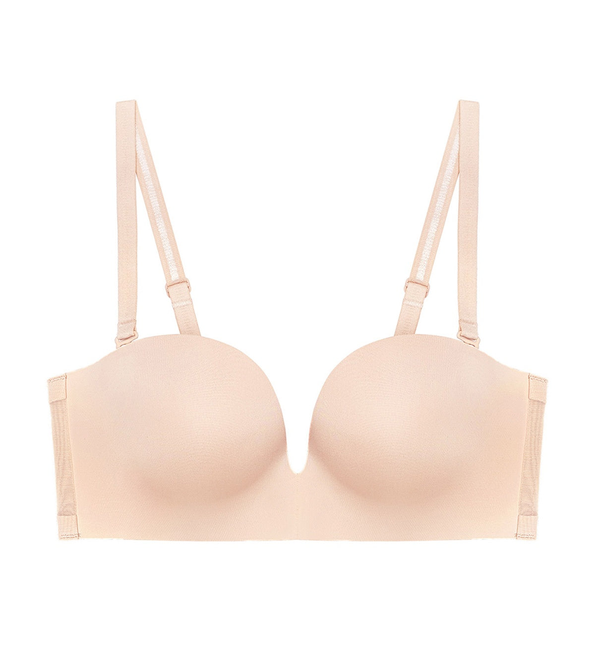 Parkson - INVISIBLE INSIDE-OUT NON-WIRED PUSH-UP BRA WITH DETACHABLE STRAPS