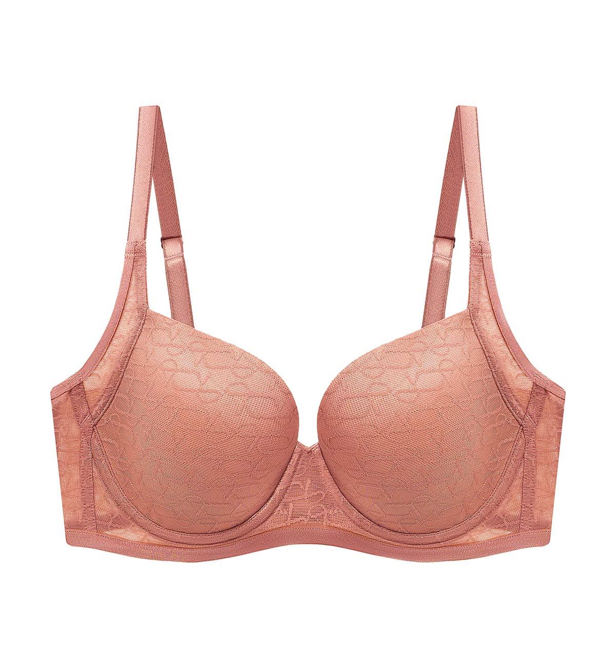 The Lace No-Wire Push-Up: Toasted Almond