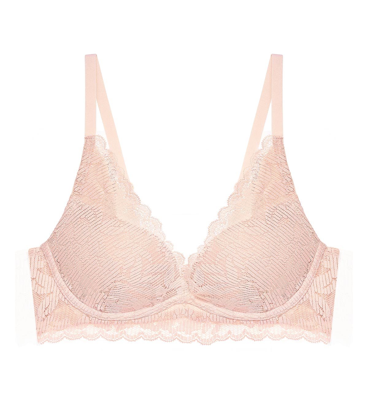 Style Blessed Wired Push Up Bra in Soft Mauve