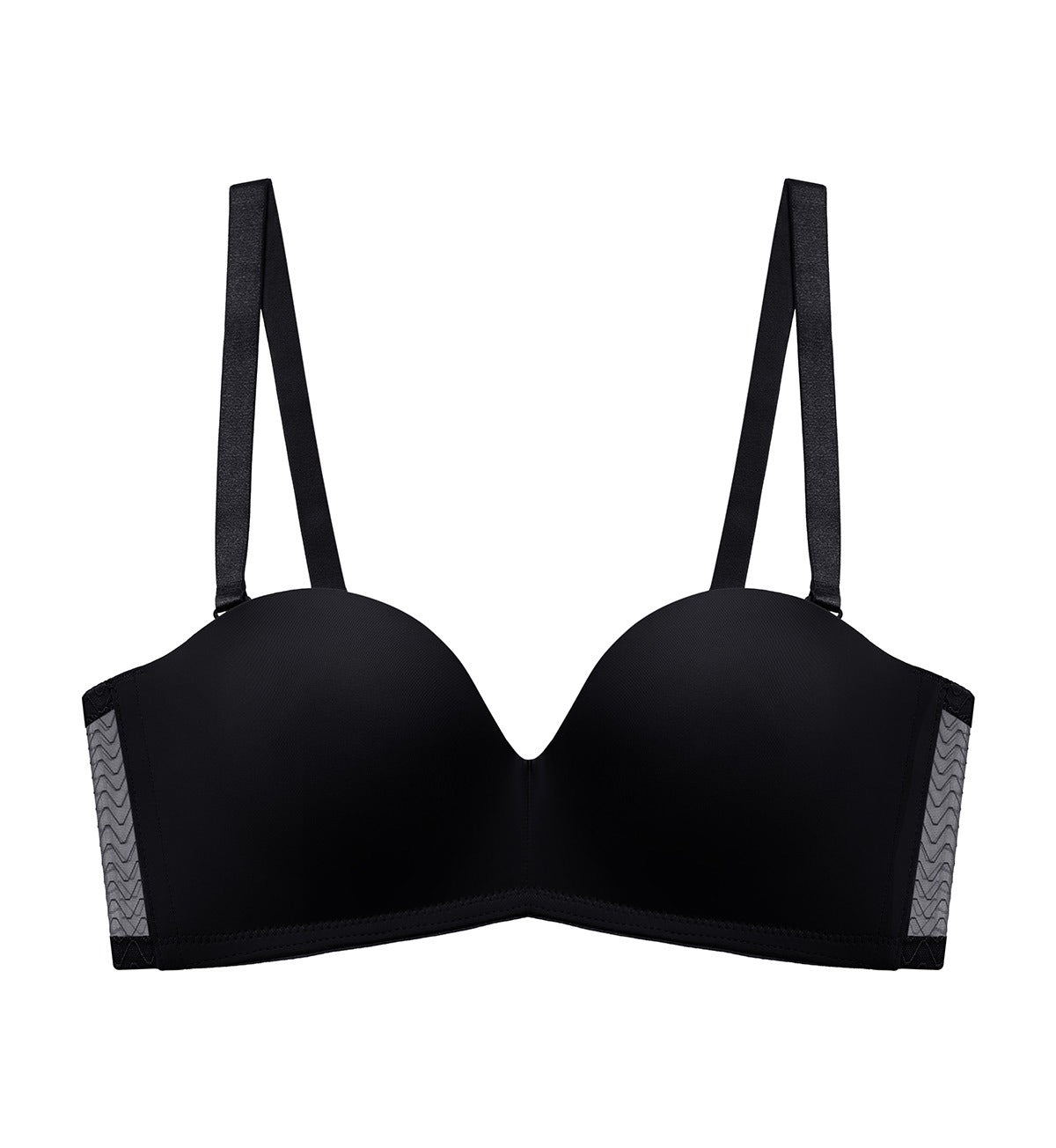 Simply Everyday Chic Non-Wired Detachable Push Up Bra in