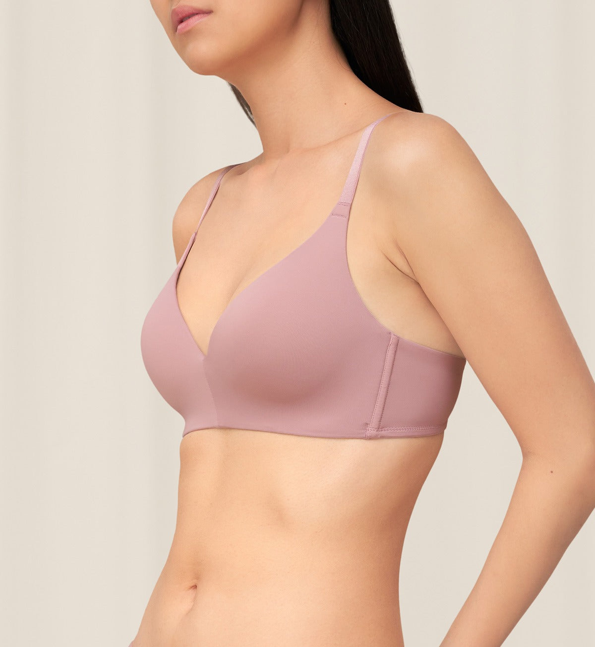 Everydaynatural Latex Non-Wired Padded Bra in Sea Fog