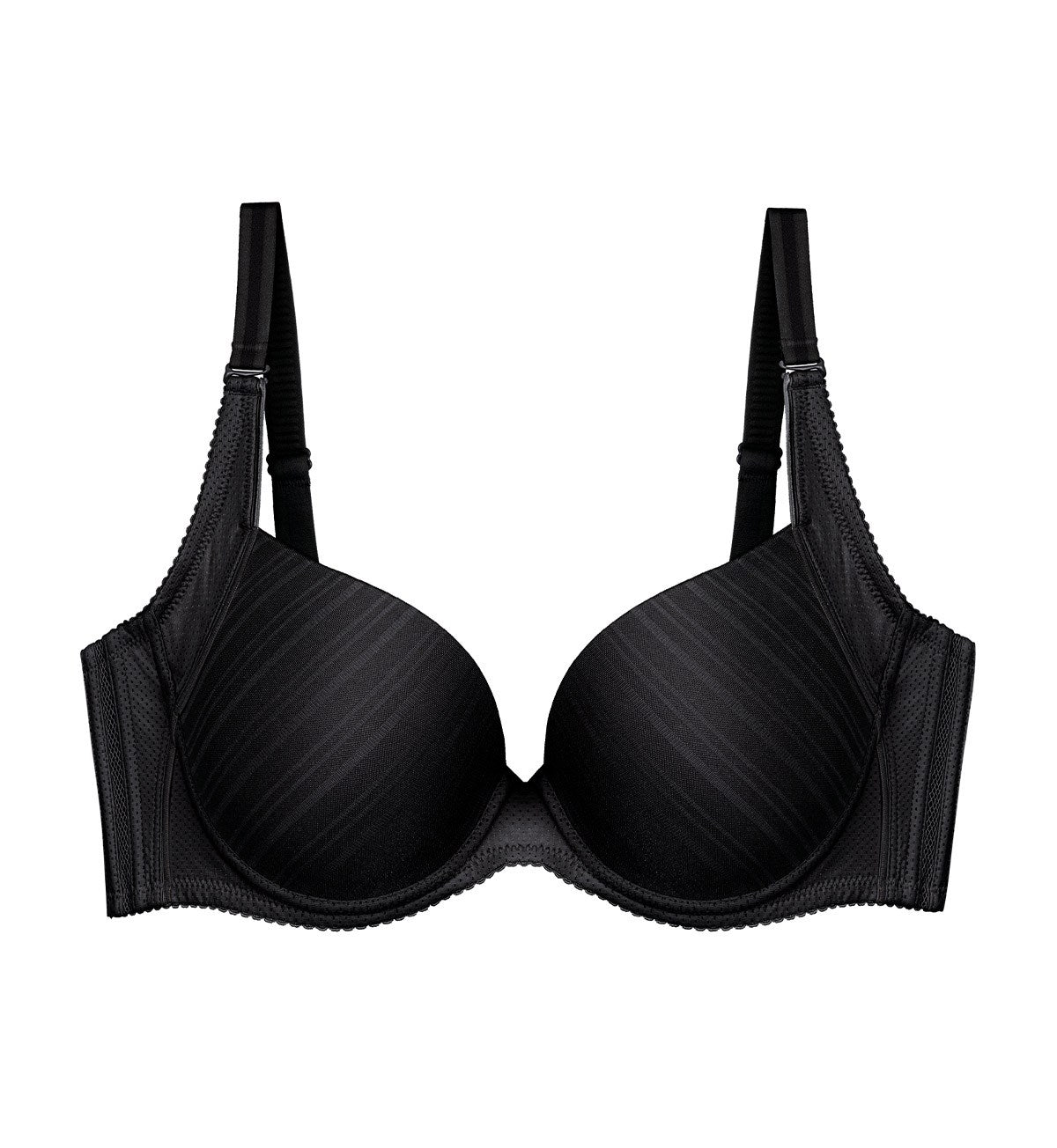 Buy Triumph Padded Non Wired Medium Coverage Bralette - Black at Rs.2499  online
