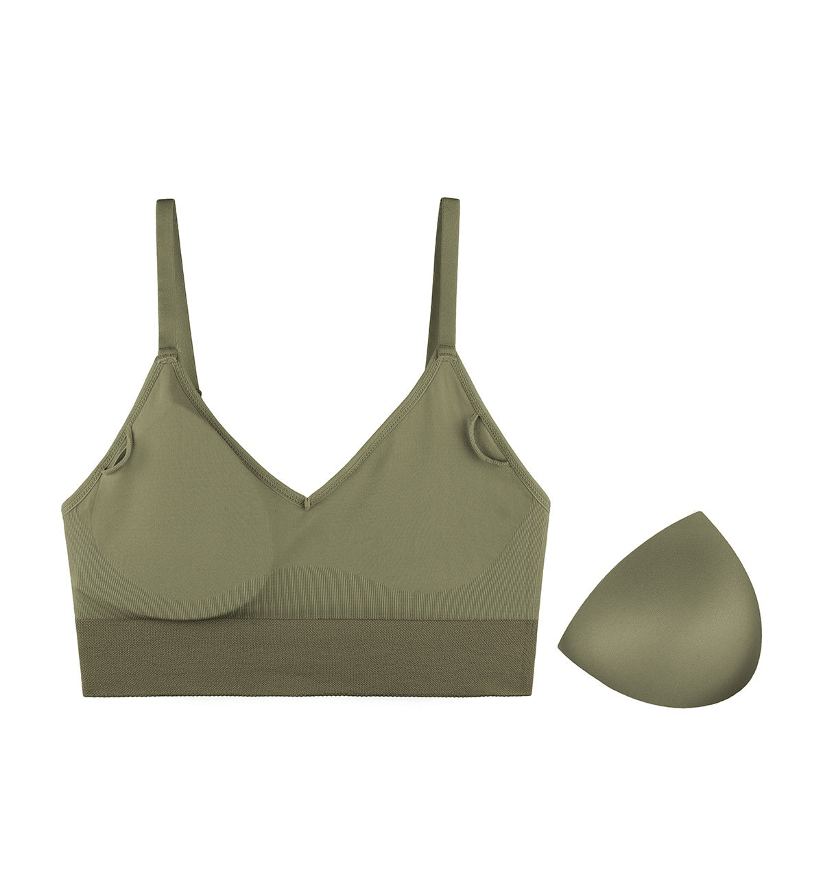 sloggi ever infused aloe bralette Sloggi Ever Infused Aloe Bralette in Martini Olive