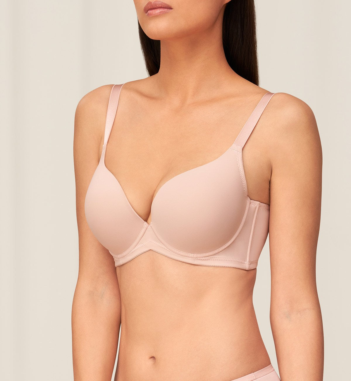 SIMPLY EVERYDAY WIRED PUSH UP DETACHABLE BRA